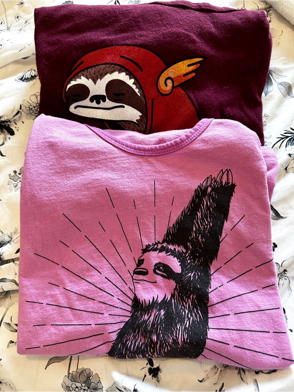 Qty 2 Sloth 🦥 TShirts from Costa Rica.
